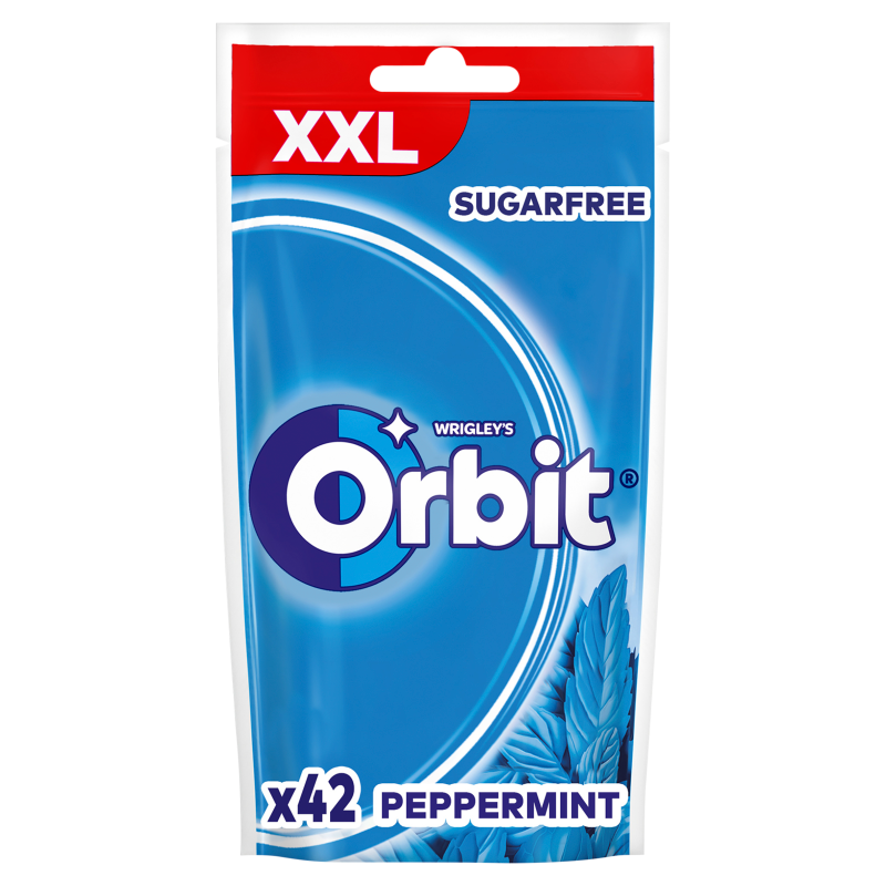 ORBIT Peppermint XXL Guma do żucia w torebce 42 drażetki frisco.pl