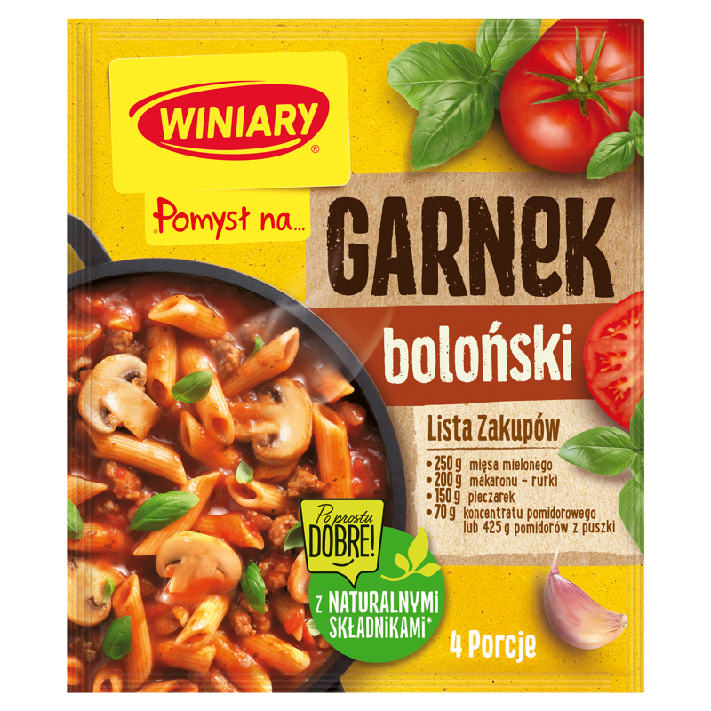 WINIARY Pomysł na... Garnek boloński frisco.pl