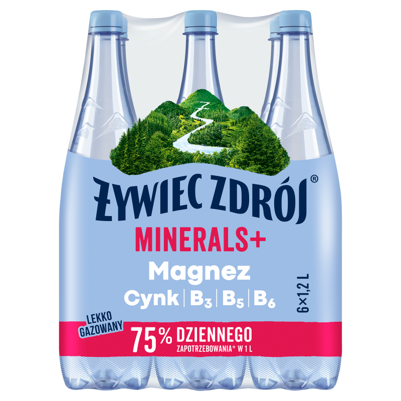 ŻYWIEC ZDRÓJ Minerals+ woda i minerały