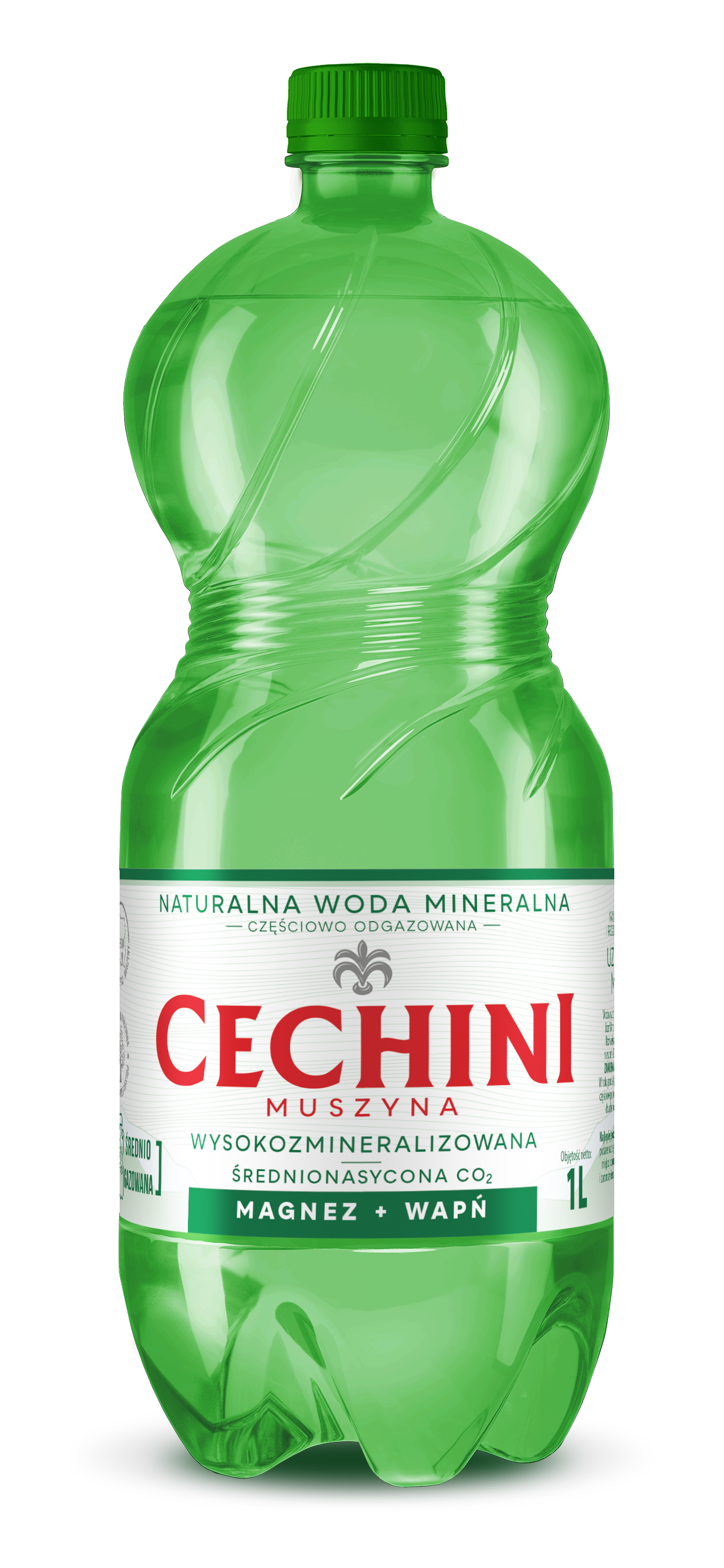 CECHINI MUSZYNA Naturalna woda wysokozmineralizowana