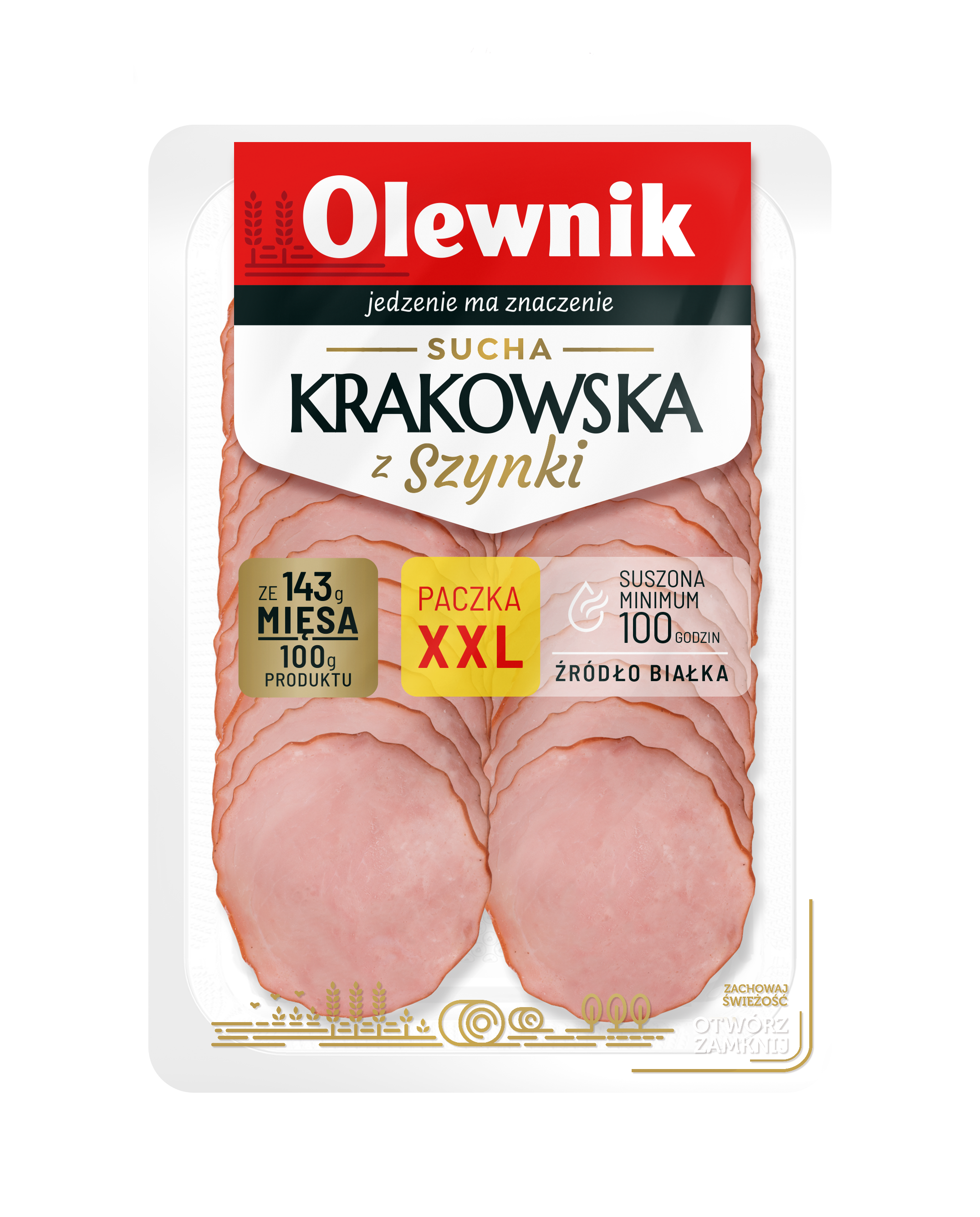 OLEWNIK Sucha krakowska z szynki
