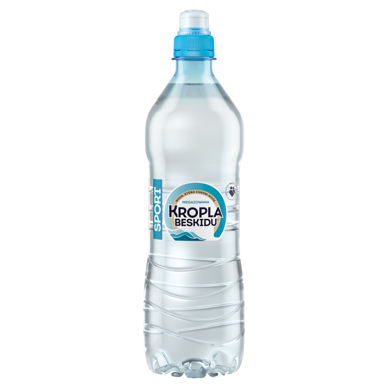 KROPLA BESKIDU Naturalna woda mineralna niegazowana (sport cup)