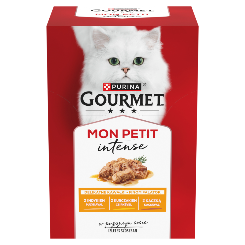 GOURMET mon Petit Pokarm dla kotów - MIX Drobiowy frisco.pl
