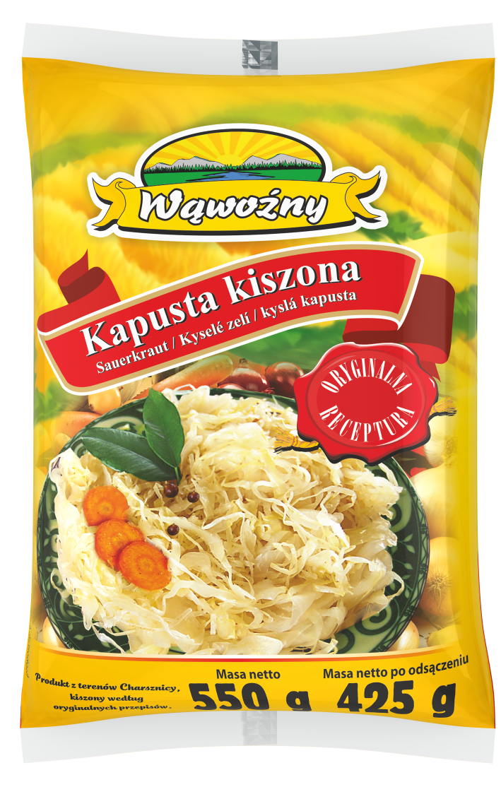WĄWOŹNY Kapusta kiszona folia