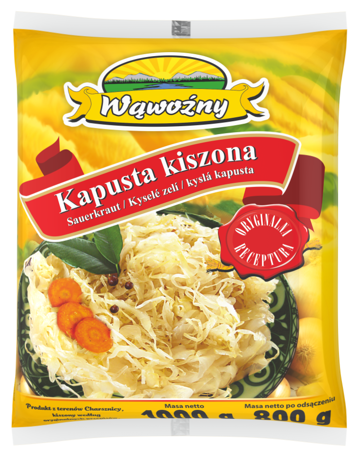 WĄWOŹNY Kapusta kiszona folia