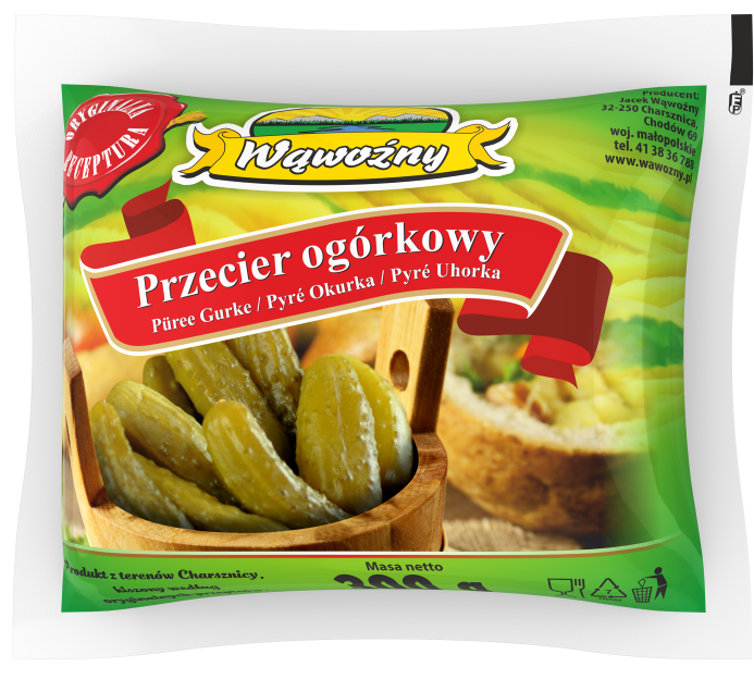 WĄWOŹNY Przecier ogórkowy folia