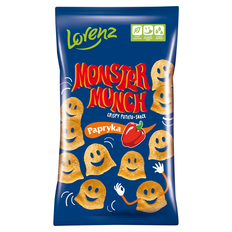 Monster Munch Chrupki ziemniaczane o smaku papryki frisco.pl