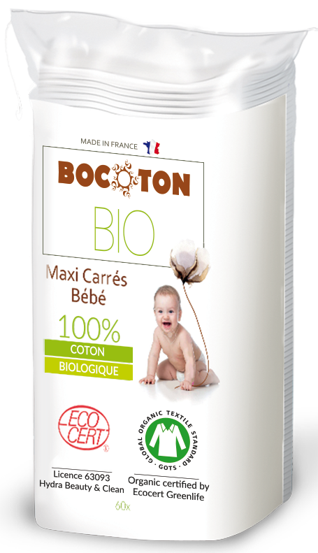 BOCOTON Płatki kosmetyczne owalne Maxi 40 szt BIO