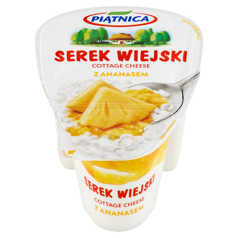 PIĄTNICA Serek wiejski z ananasem frisco.pl