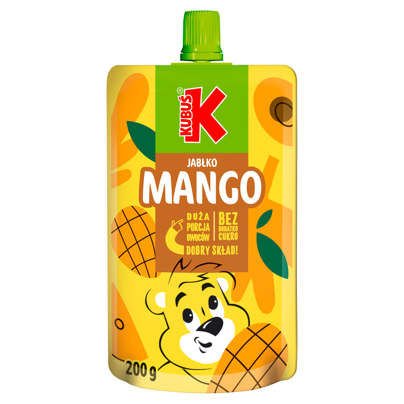 KUBUŚ Mus jabłko-mango