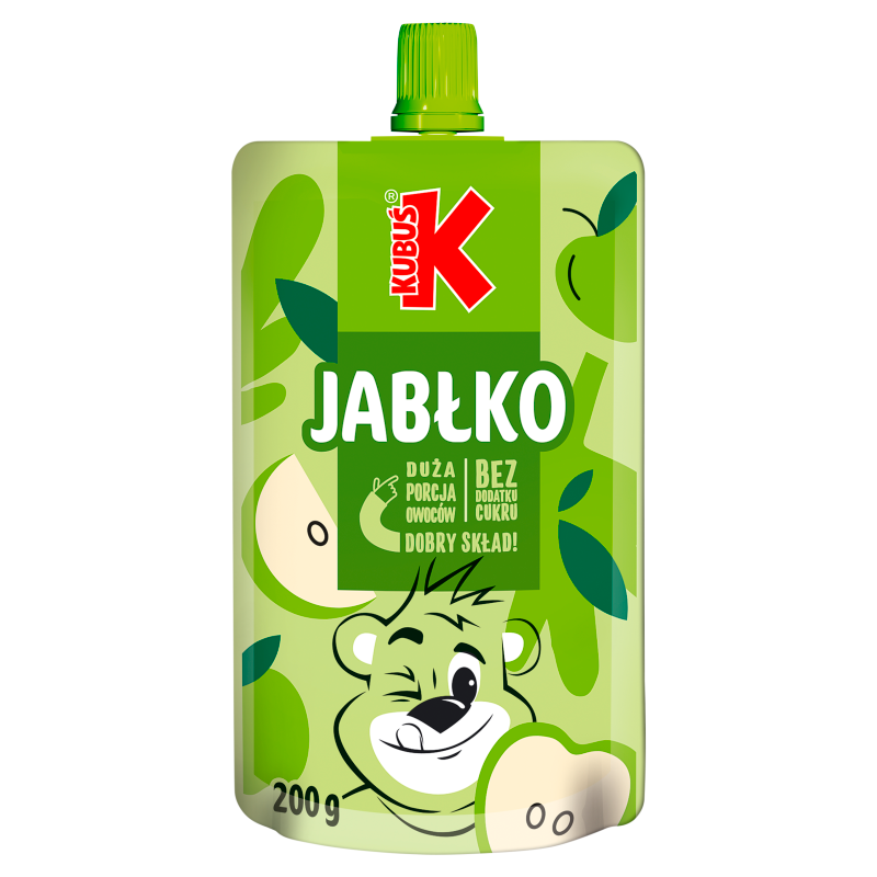KUBUŚ Mus jabłko