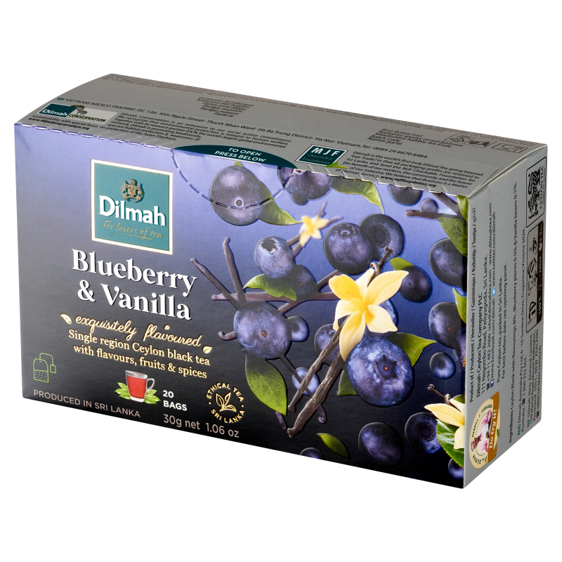 DILMAH Herbata jagodowo-waniliowa 20 torebek ex. frisco.pl