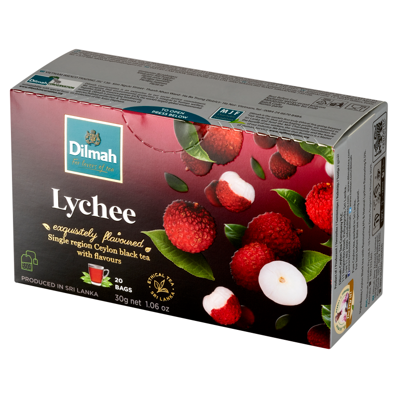 DILMAH Herbata o smaku liczi 20 torebek ex. frisco.pl