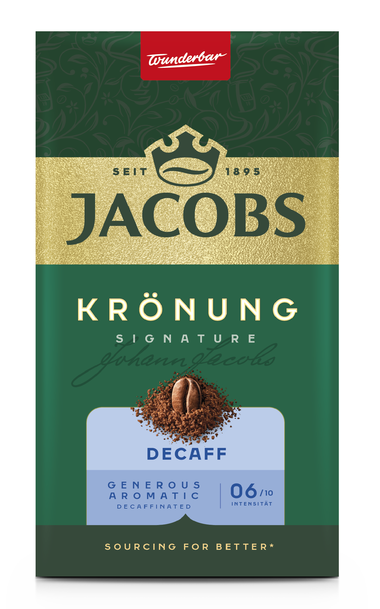 JACOBS Krönung Decaff Kawa bezkofeinowa mielona frisco.pl