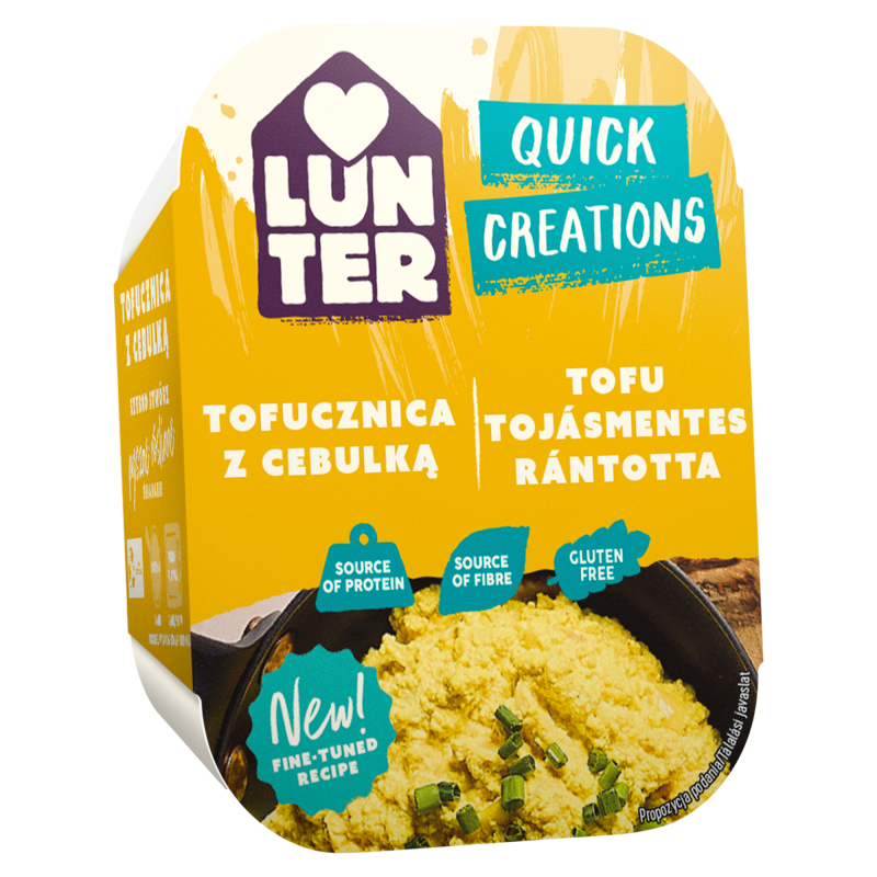LUNTER Śniadanie z tofu bez jajek