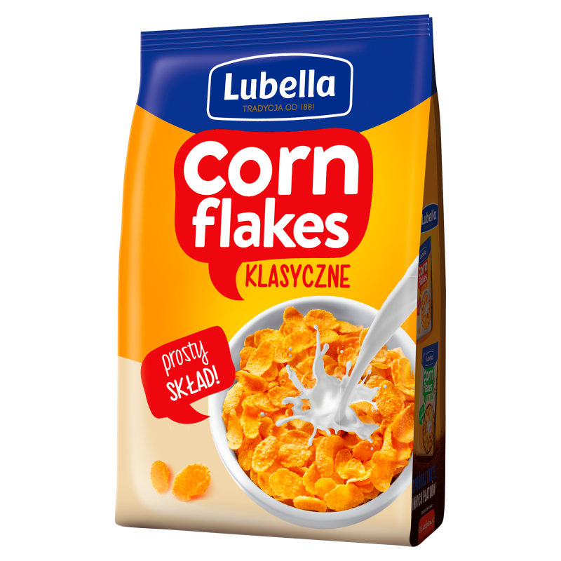LUBELLA Corn Flakes Corn Flakes Klasyczne Płatki kukurydziane