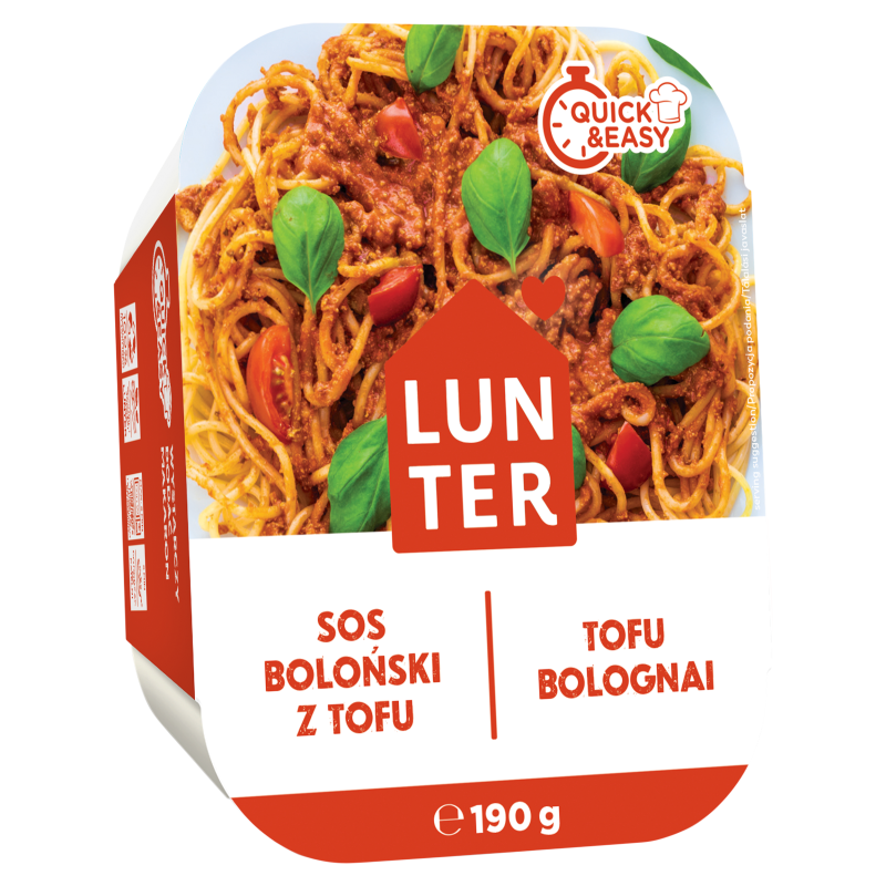 LUNTER Tofu bolognese