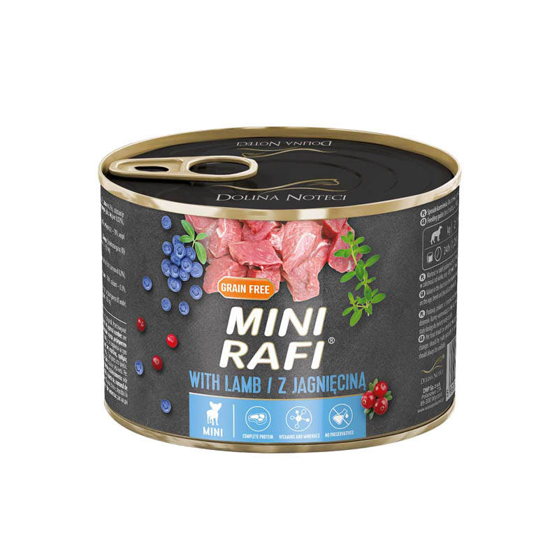RAFI Mini Mokra karma dla psa z jagnięciną