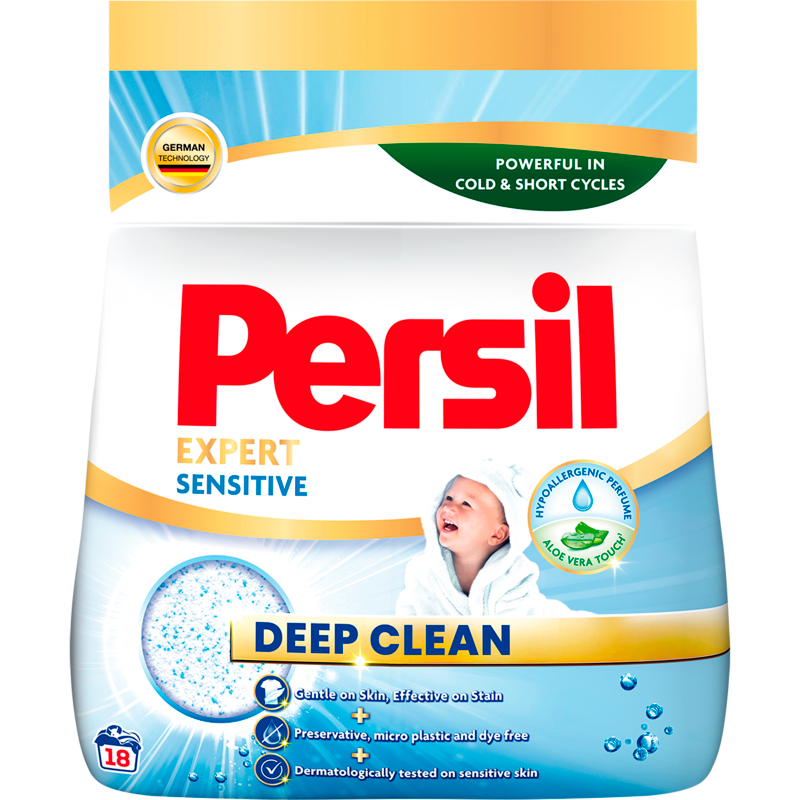 PERSIL Expert Sensitive Proszek do prania tkanin białych (18 prań)