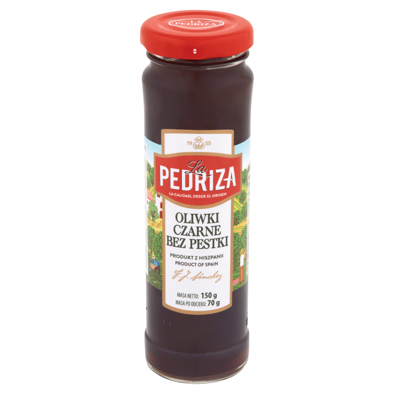 LA PEDRIZA Oliwki czarne bez pestki