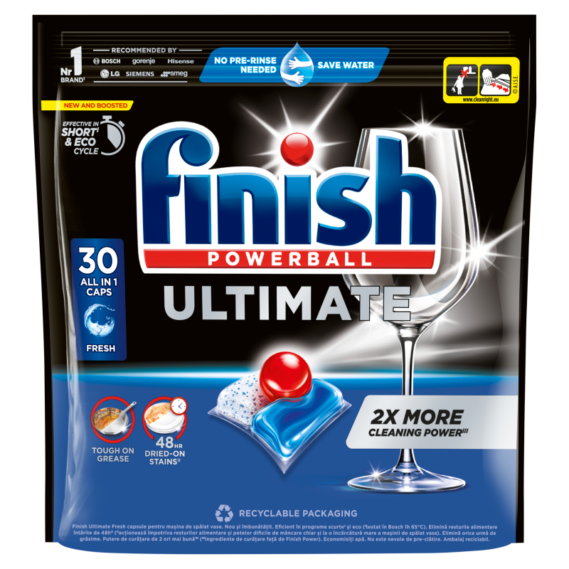 FINISH Ultimate All in 1 Tabletki do zmywarki 30 szt.