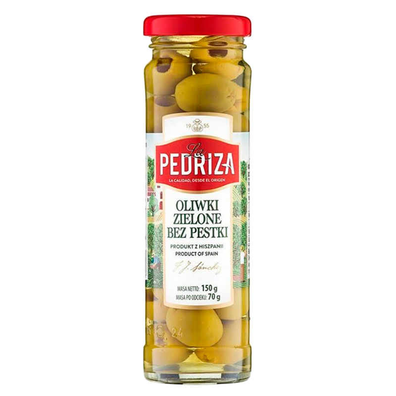 LA PEDRIZA Oliwki zielone bez pestki