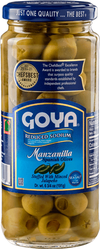 GOYA Oliwki nadziewane papryką Jalapeno
