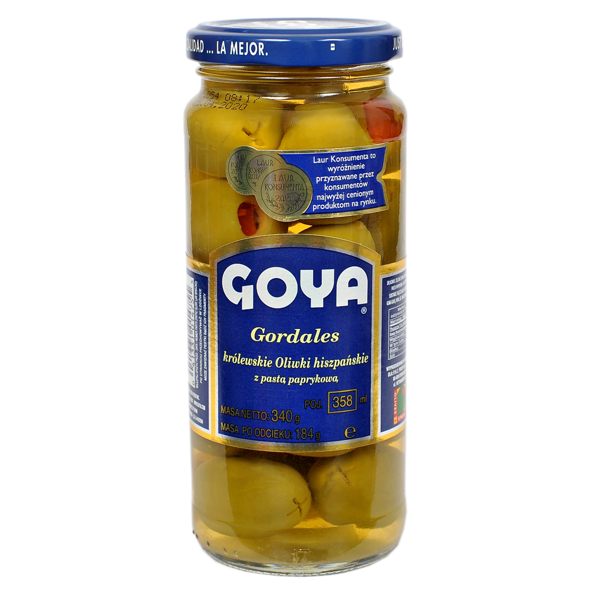 GOYA Oliwki Gordales z pastą paprykową