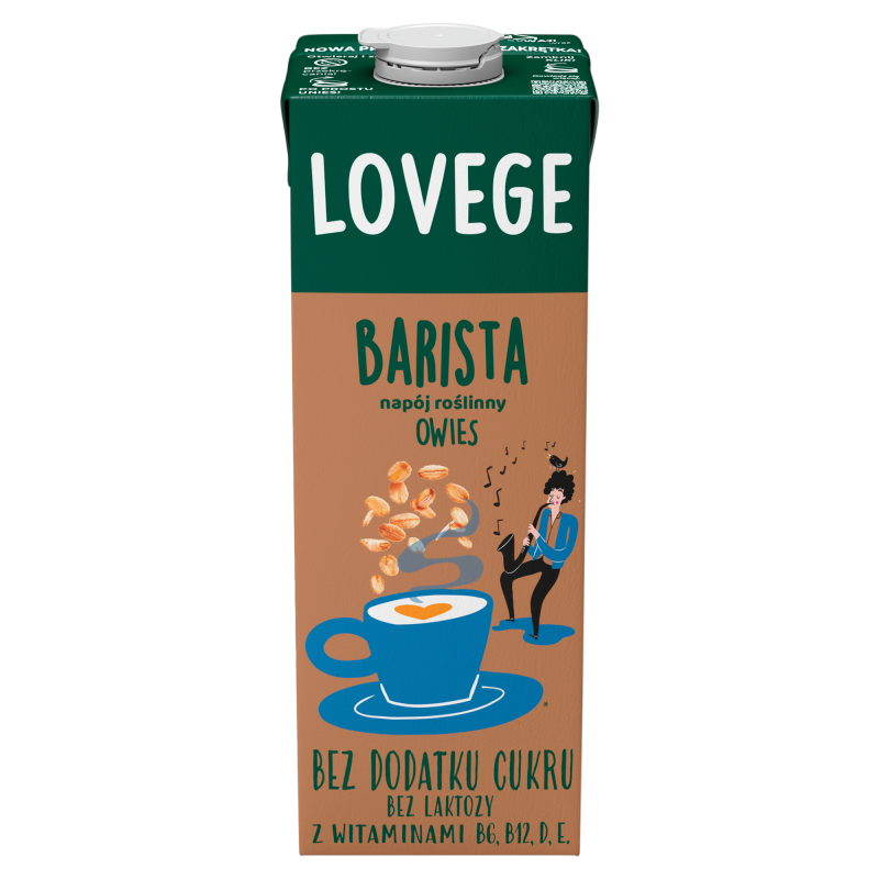 LOVEGE Napój owsiany bez cukru dla baristów frisco.pl