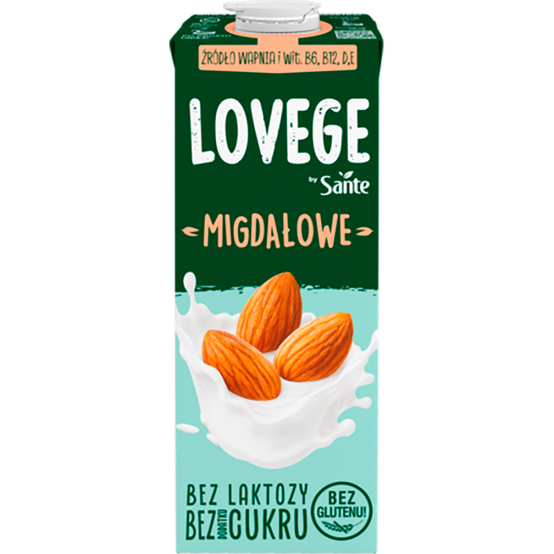 LOVEGE Napój migdałowy bez cukru