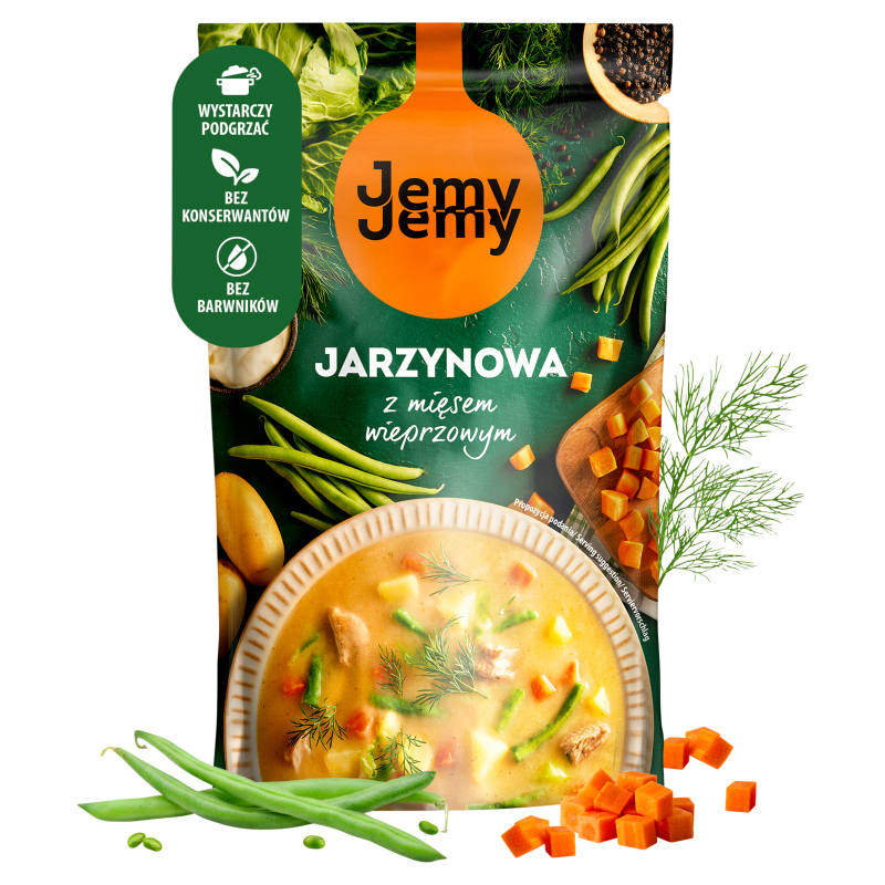 JEMYJEMY Zupa jarzynowa z mięsem wieprzowym frisco.pl