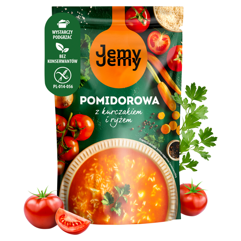 JEMYJEMY Pomidorowa z kurczakiem i ryżem bezglutenowa frisco.pl