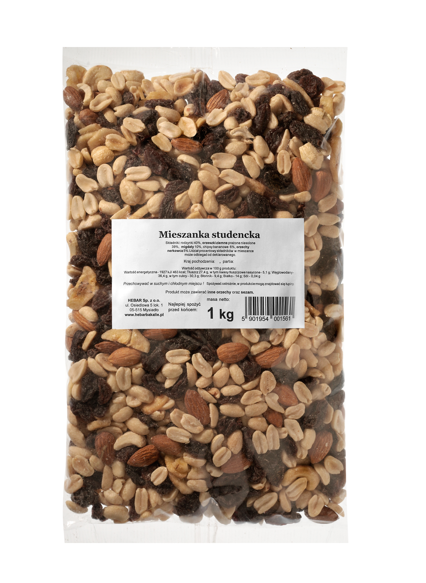 HEBAR Mieszanka studencka