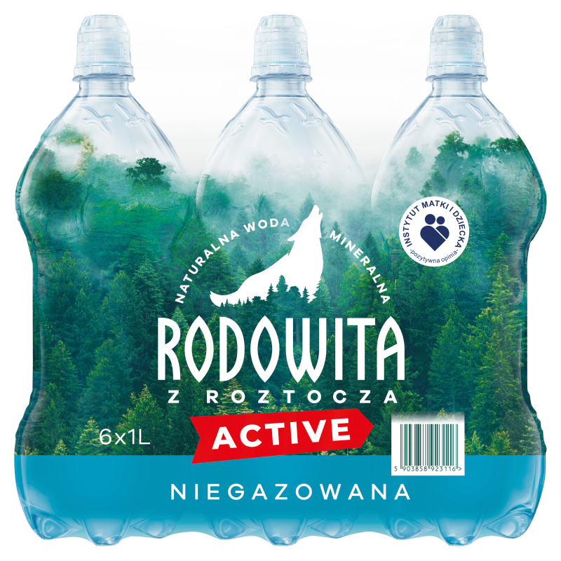 RODOWITA Woda mineralna niegazowana Active
