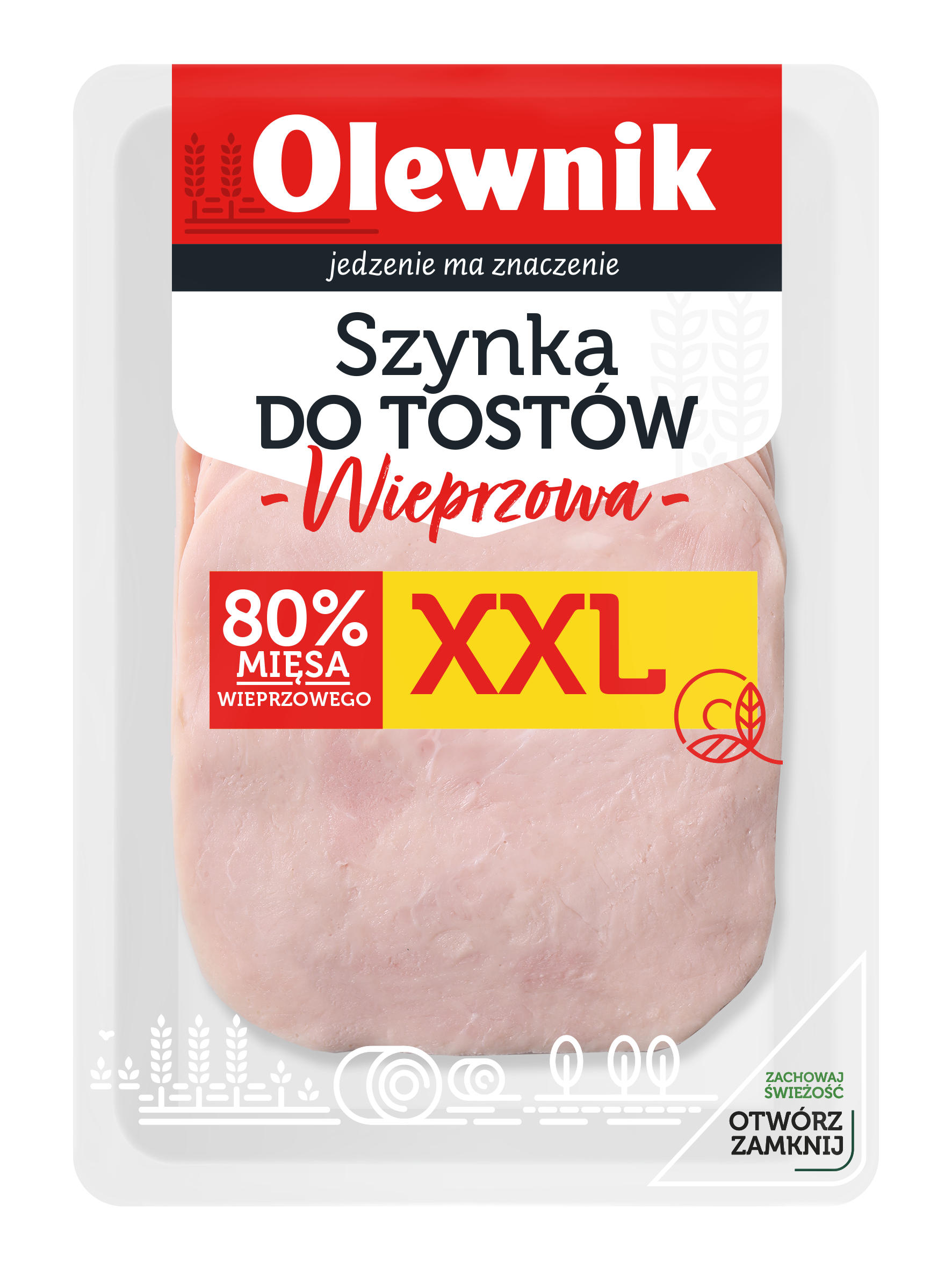 OLEWNIK Szynka do tostów XXL