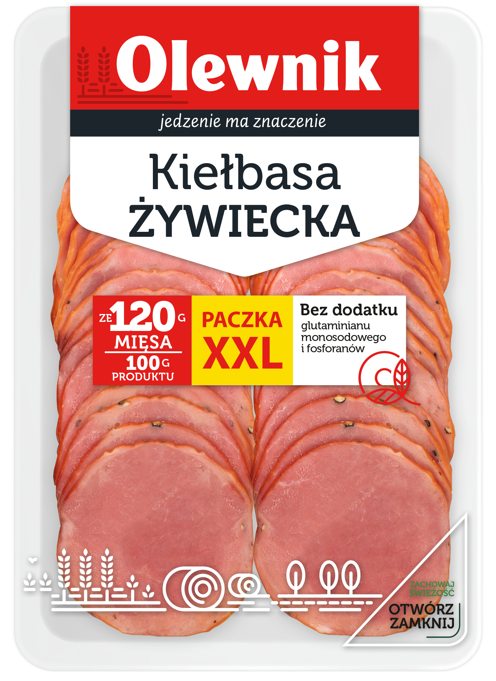 OLEWNIK Kiełbasa zywiecka XXL