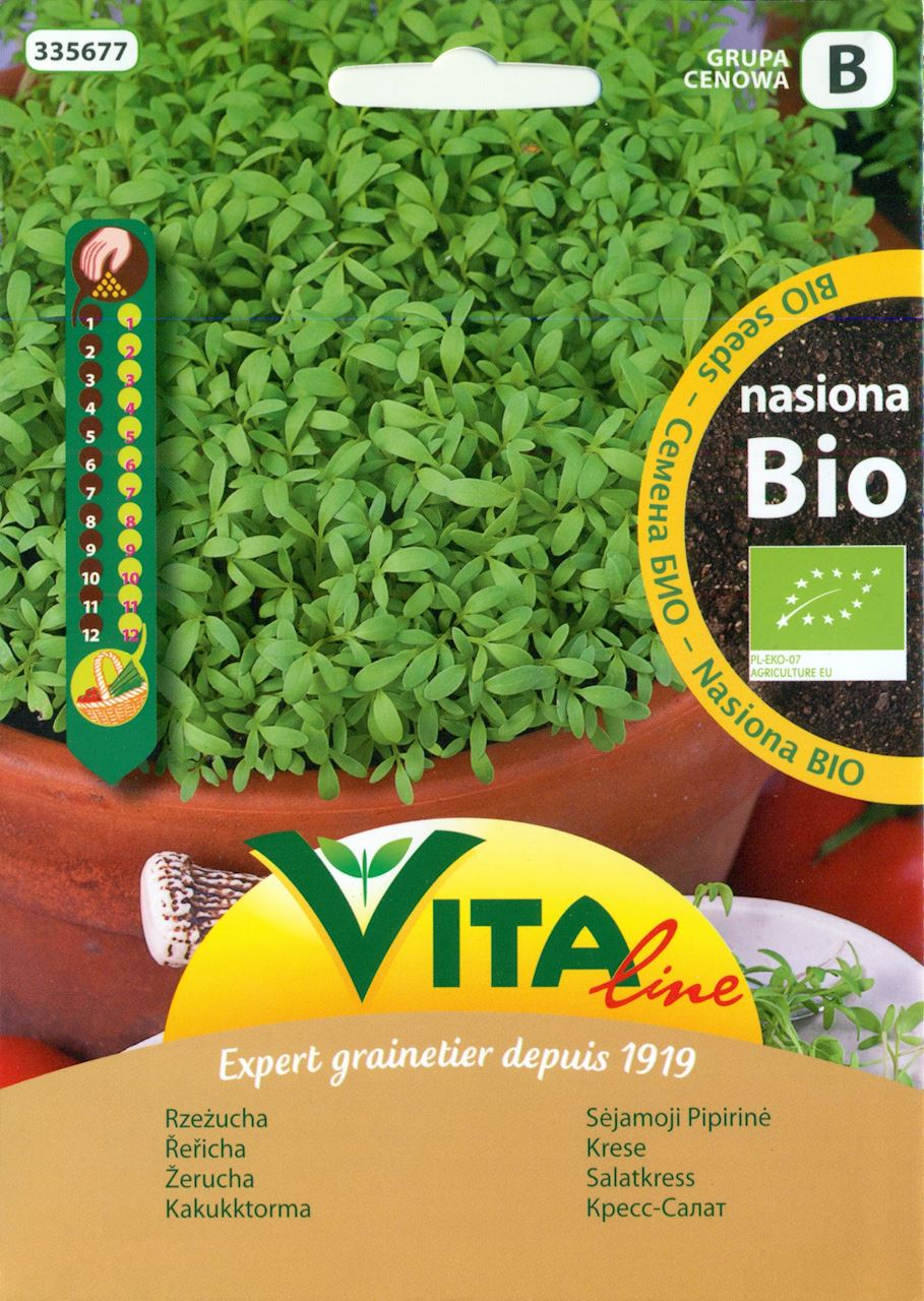 VITALINE Nasiona rzeżuchy BIO