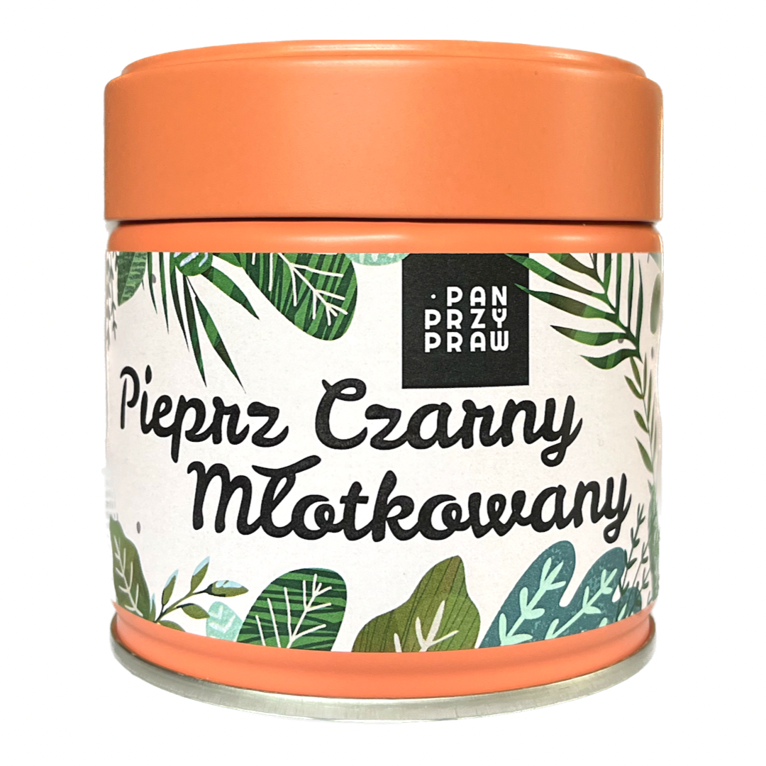 PAN PRZYPRAW Pieprz czarny młotkowany (ostry)