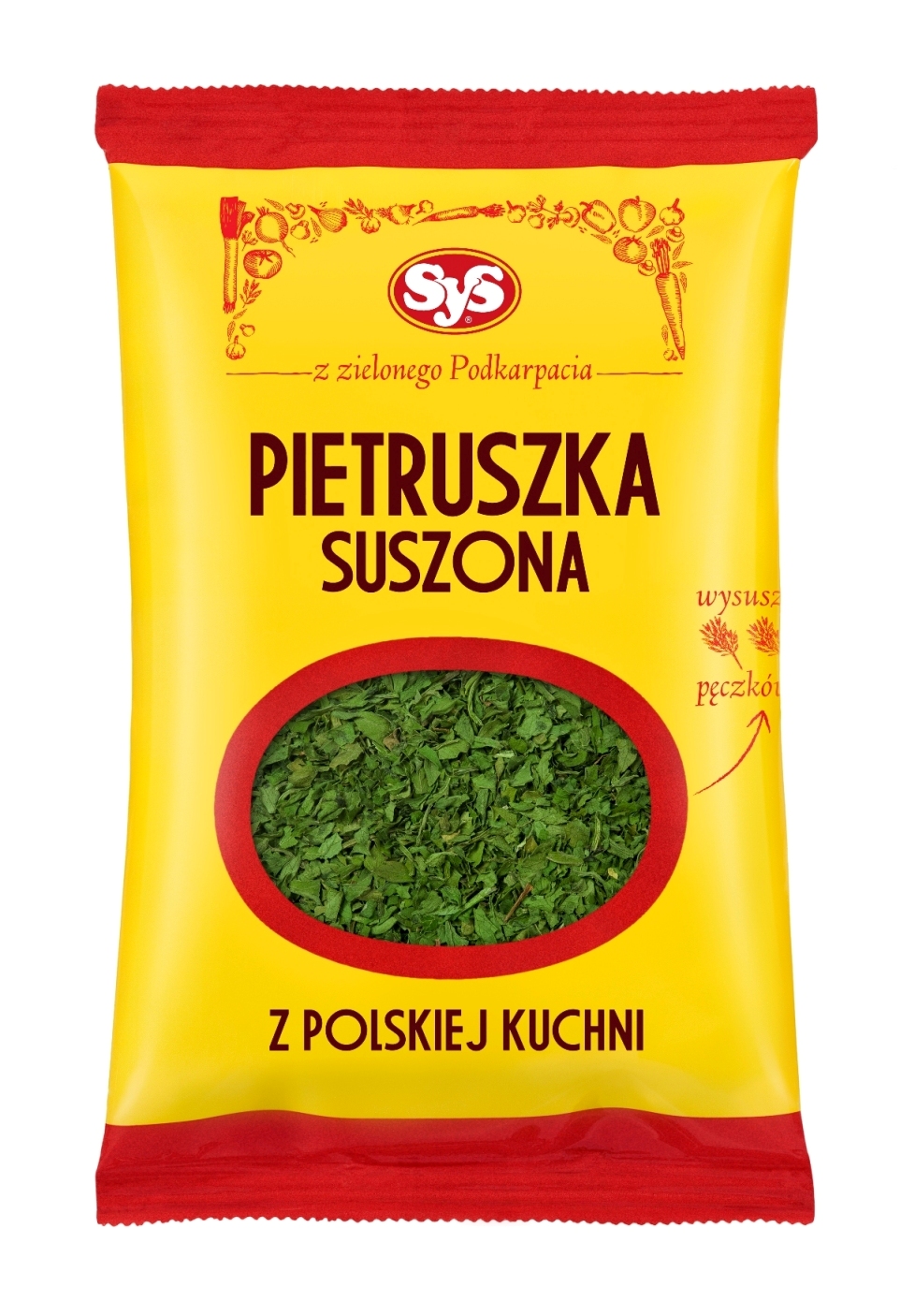 SYS z zielonego Podkarpacia Pietruszka suszona