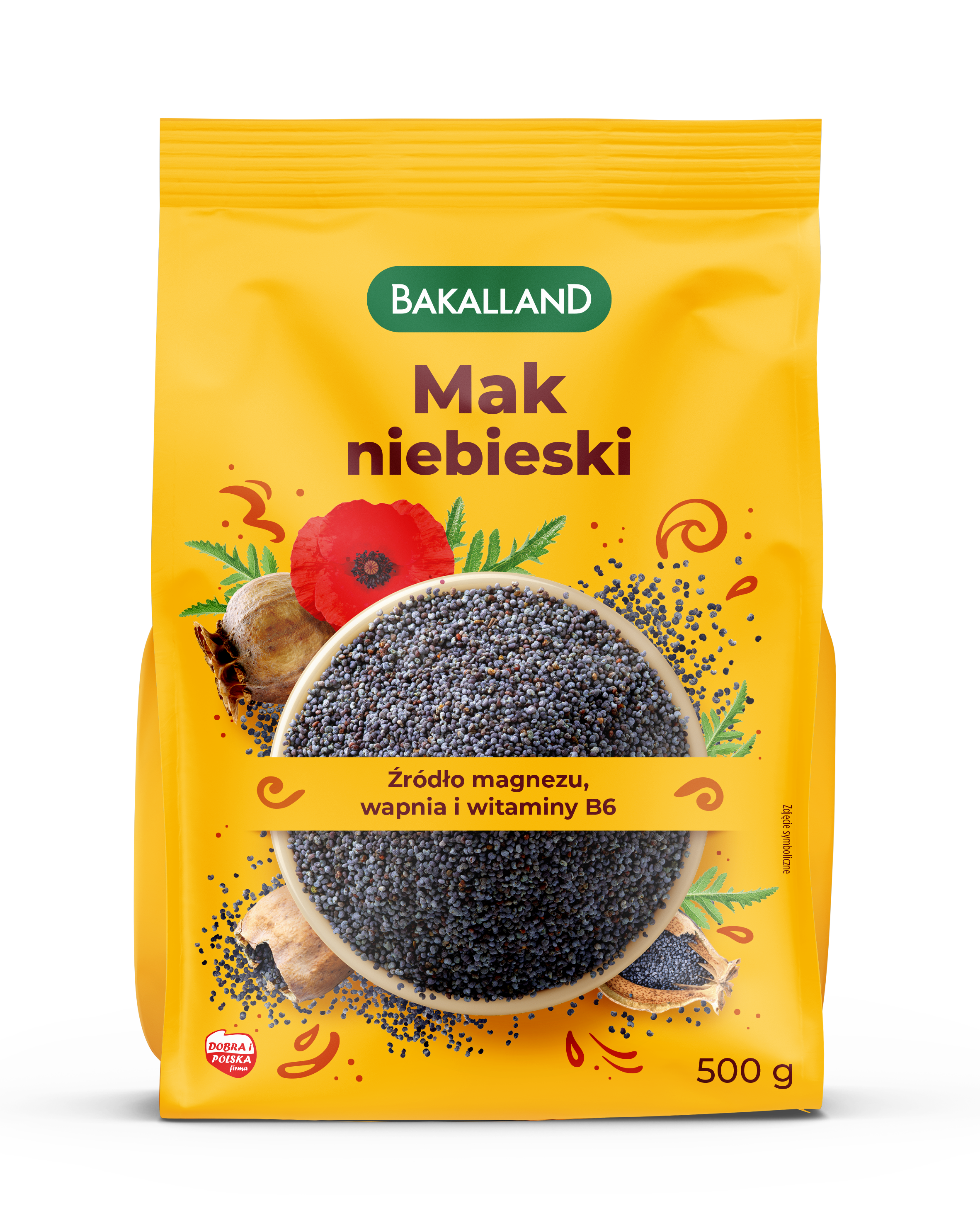 BAKALLAND Mak niebieski