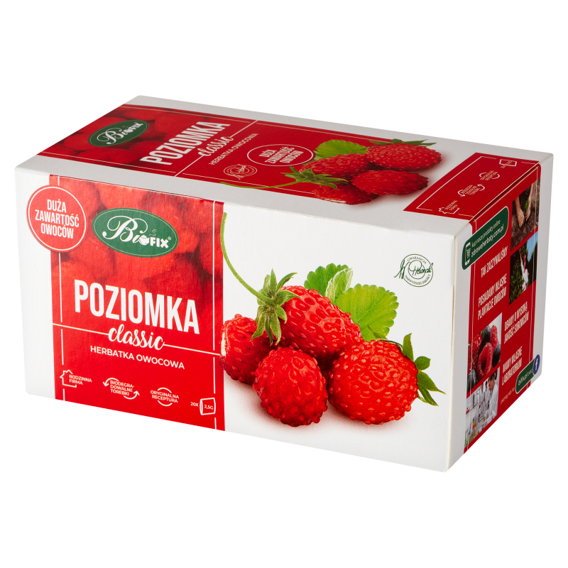 BIFIX Classic Herbatka owocowa Poziomka 25 torebek ex.