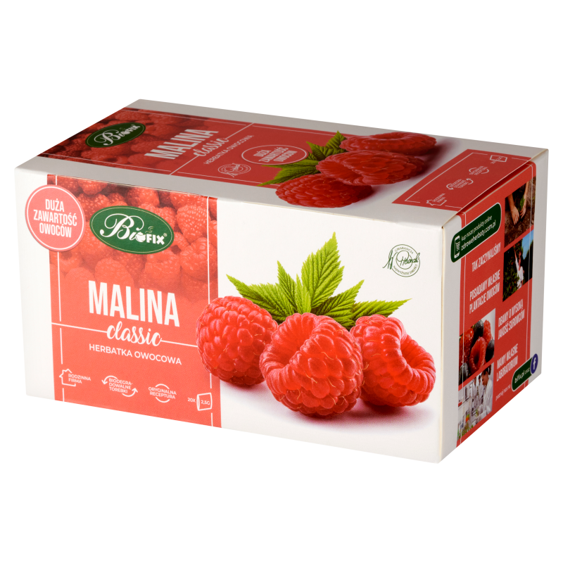 BIFIX Classic Herbatka owocowa Malina 20 torebek ex.