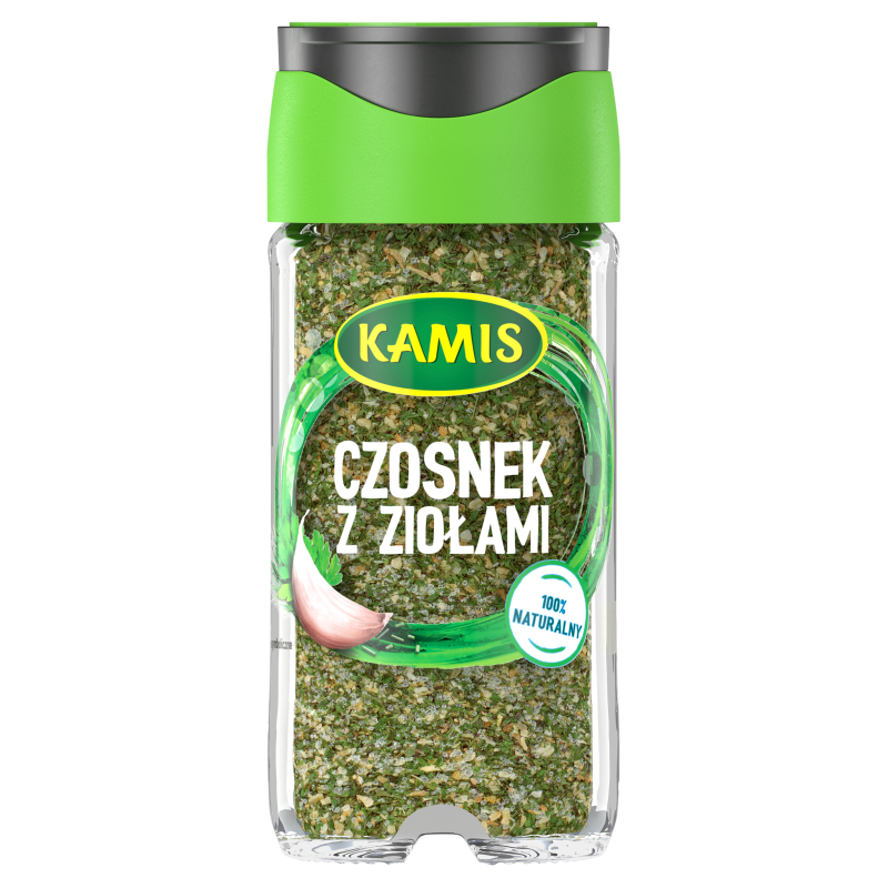 KAMIS Czosnek z ziołami (w słoiczku)