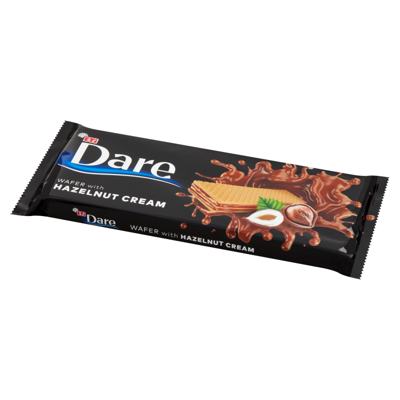 ETI Dare Wafelki z kremem o smaku orzechów laskowych