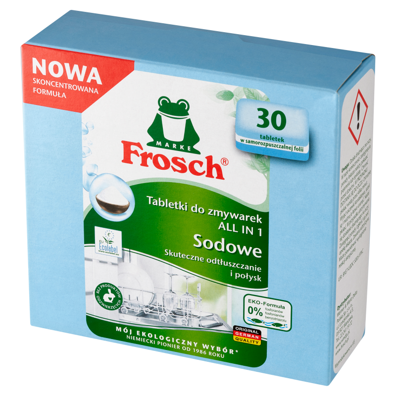 FROSCH Sodowe tabletki do zmywarki frisco.pl