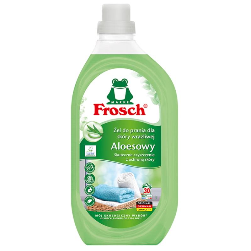 FROSCH Żel do prania tkanin białych - Aloes frisco.pl