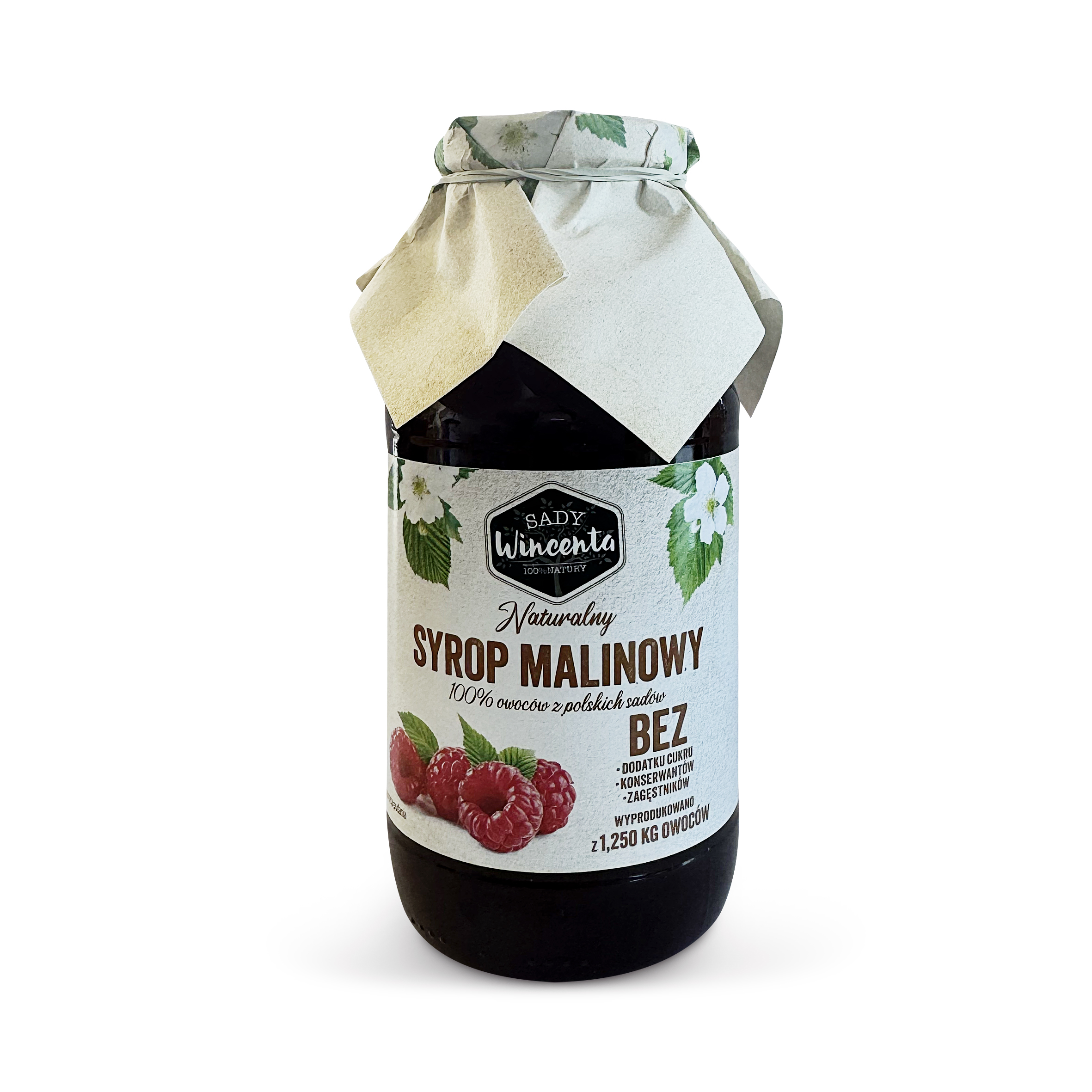 SADY WINCENTA Syrop malinowy