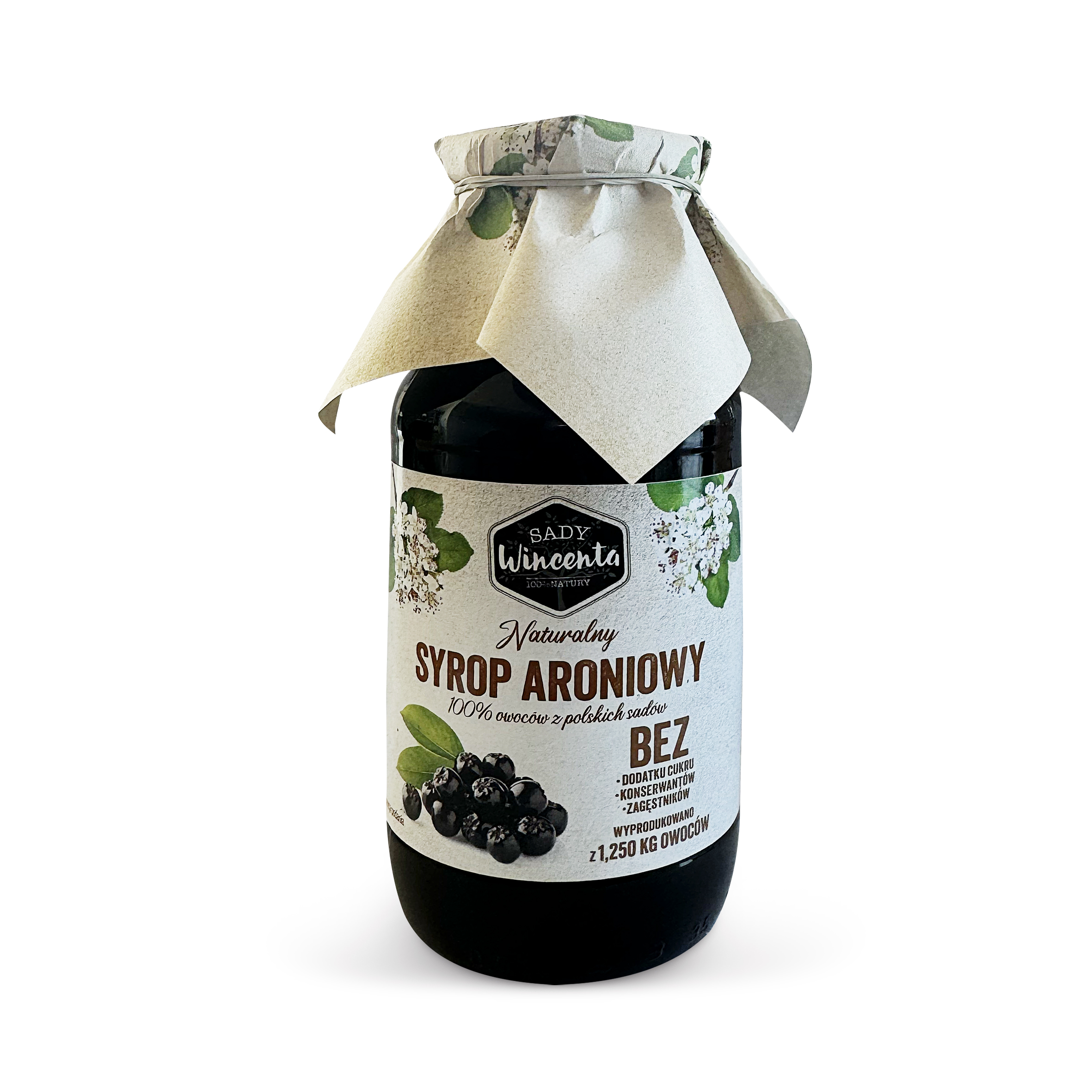 SADY WINCENTA Syrop aroniowy