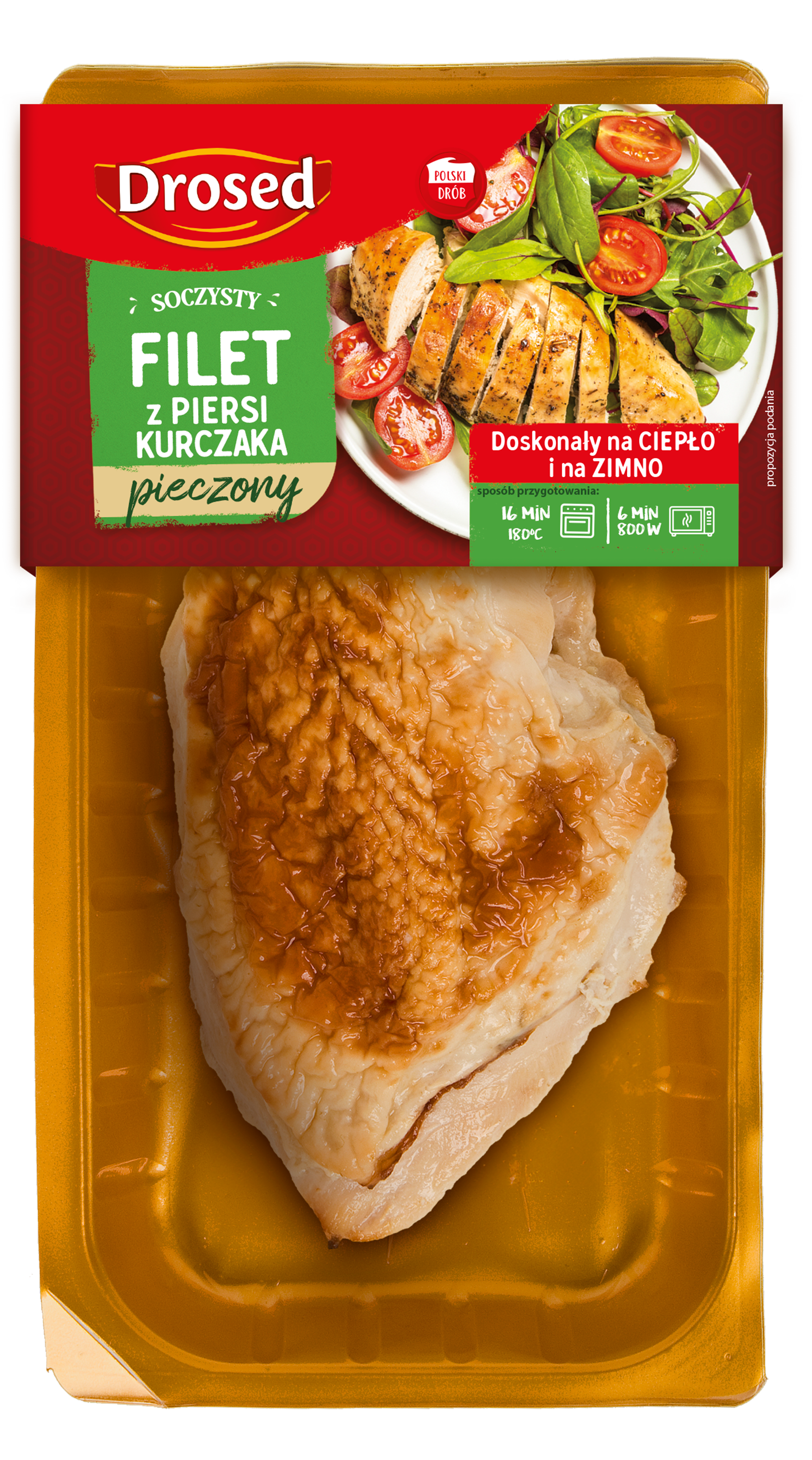 DROSED Filet z piersi kurczaka pieczony