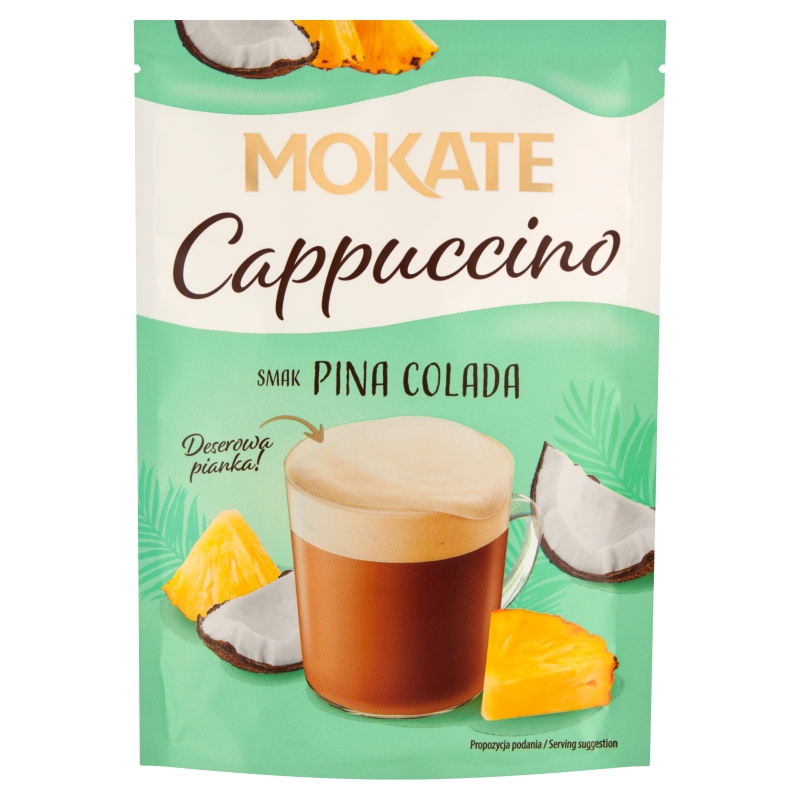 MOKATE Cappuccino o smaku pina colada